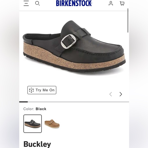 Birkenstock Buckley Black Sandals - Picture 2 of 12